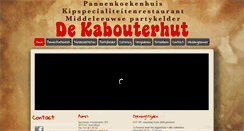 Desktop Screenshot of kabouterhut.nl